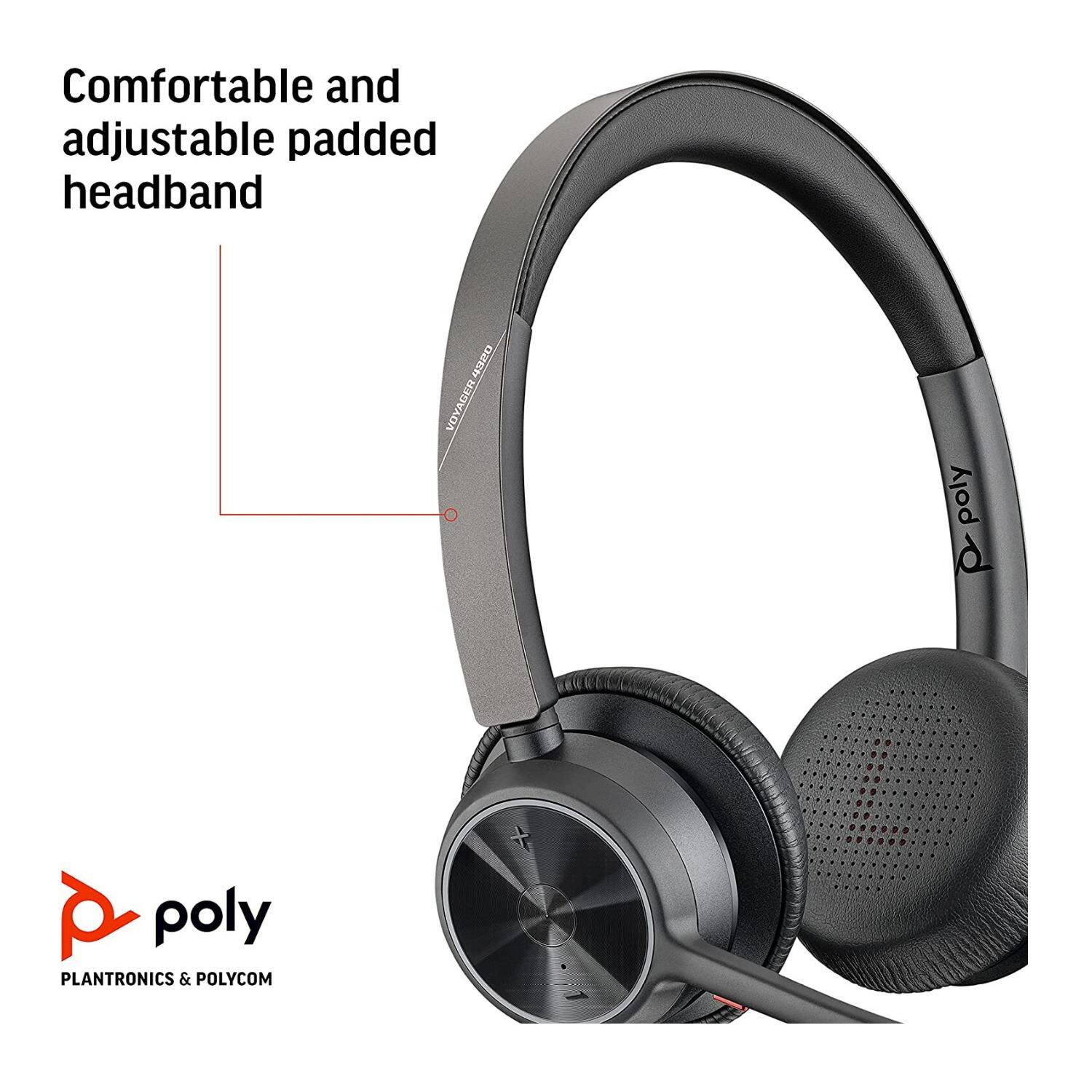 Comfortable and adjustable padded headband

poly
PLANTRONICS & POLYCOM