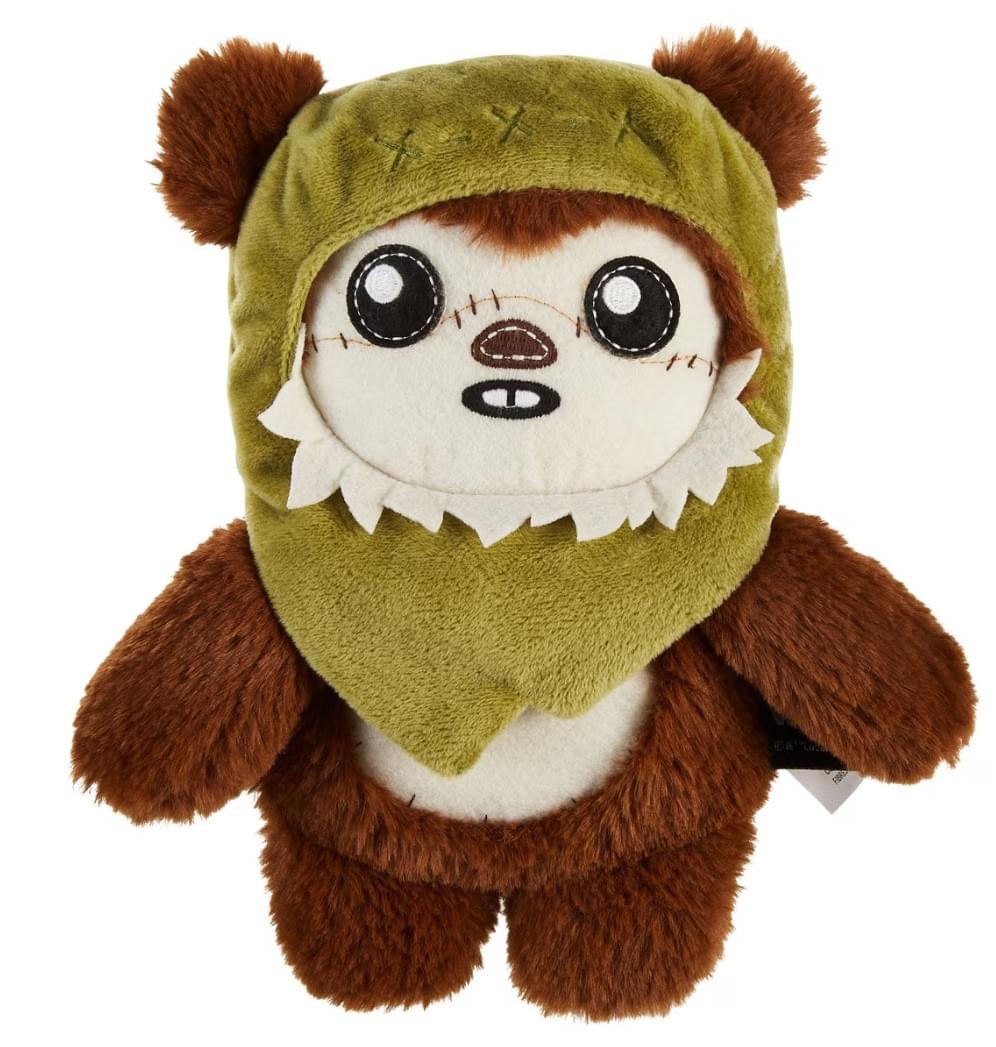 Front. Mattel - Star Wars Galaxys Edge 6 Inch Creature Plush | Ewok - Brown.