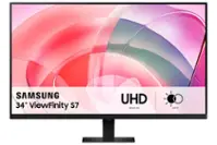 Samsung - ViewFinity S7 32" LED 4K UHD 60Hz 5 ms Monitor with HDR 10 (HDMI) - Black - Front_Zoom