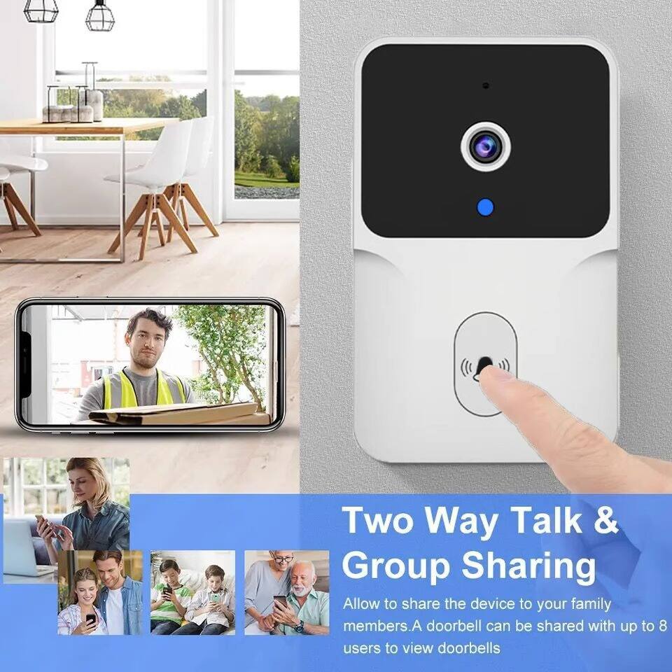 Two Way Talk & Group Sharing

Allow to share the device to your family members. A doorbell can be shared with up to 8 users to view doorbells