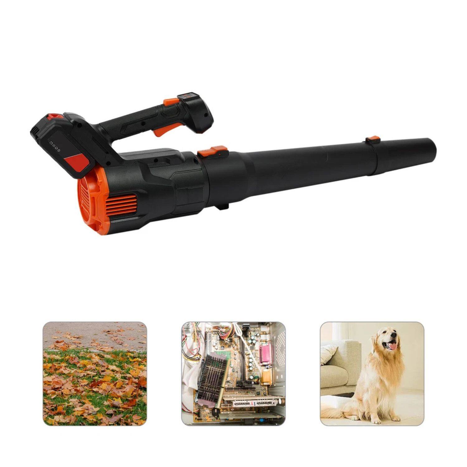 Alt View 6. Home Collection - Battery Powered Handheld Leaf Blower – Includes 4.0Ah Battery & Charger – Portable Yard Blower.