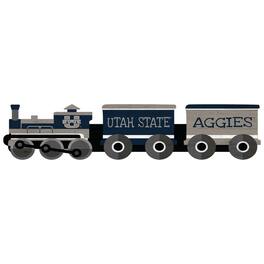 Fan Creations - Utah State Aggies 6'' x 24'' Train Cutout Sign - Multicolor