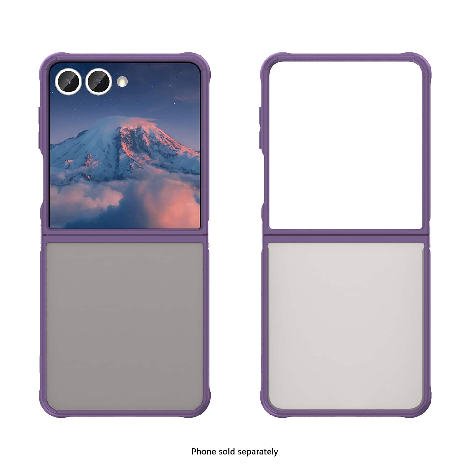 Sahara Venture Series Matte Case for Samsung Galaxy Z Flip7 Purple