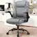 Front. KERDOM - Swivel Tilt Gamer Ergonomic Computer Chair with Lumbar Support, Height Adjustable, Adjustable Arms Space Saving - Grey.