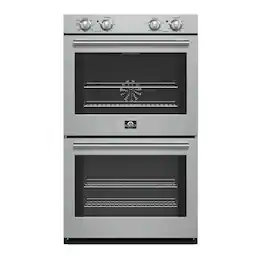 Forno Appliances - Vomero 10 Cu. Ft. Electric Double Wall Oven - Stainless Steel