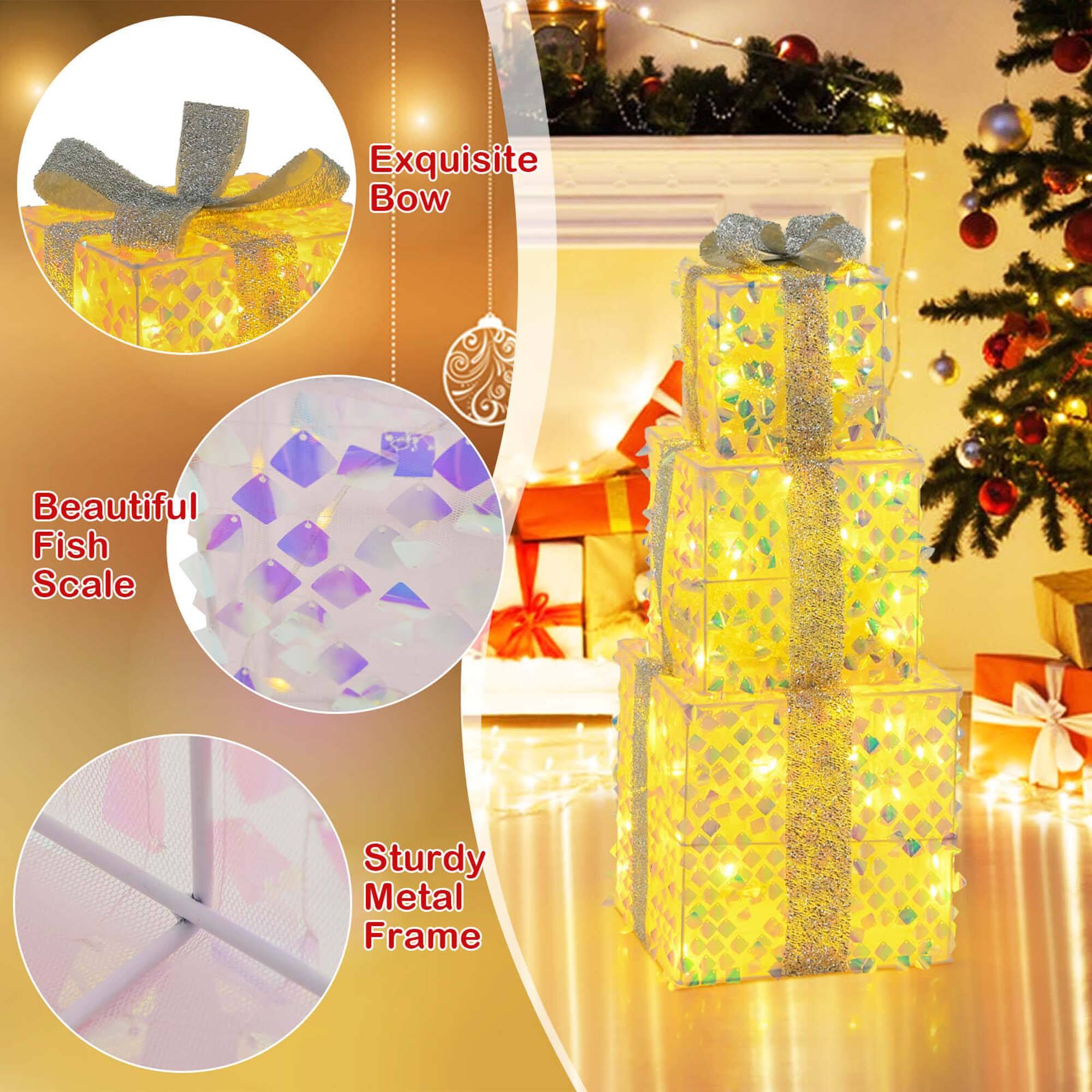 Exquisite Bow, Beautiful Fish Scale, Sturdy Metal Frame