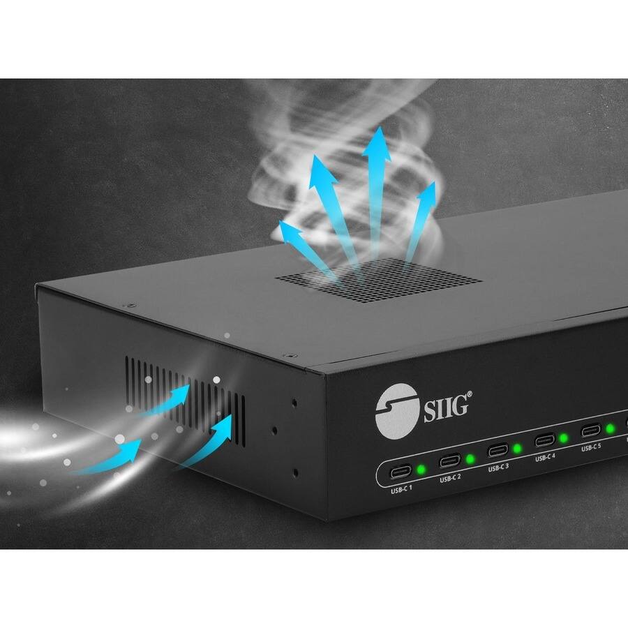 SIIG USB-C1 1 USB-C2 2 USB-C3 3 USB-C4 4 USB-C5
