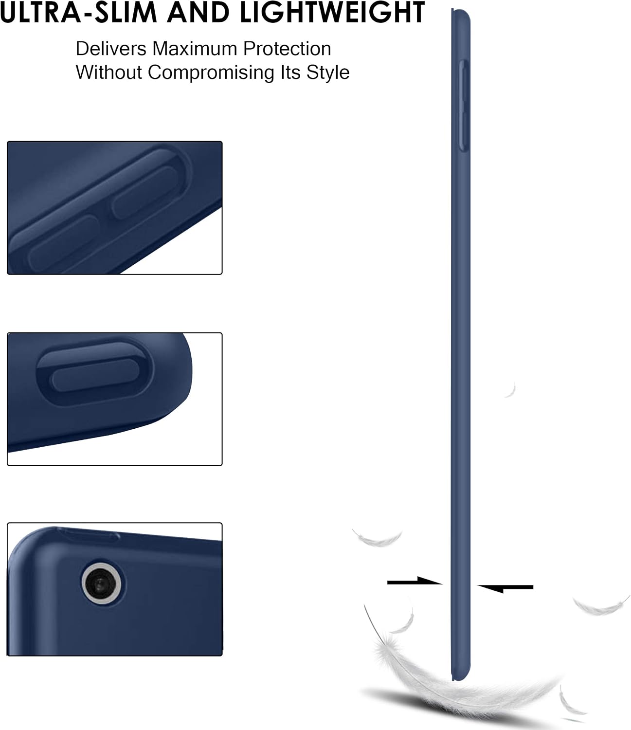 ULTRA-SLIM AND LIGHTWEIGHT  
Delivers Maximum Protection Without Compromising Its Style