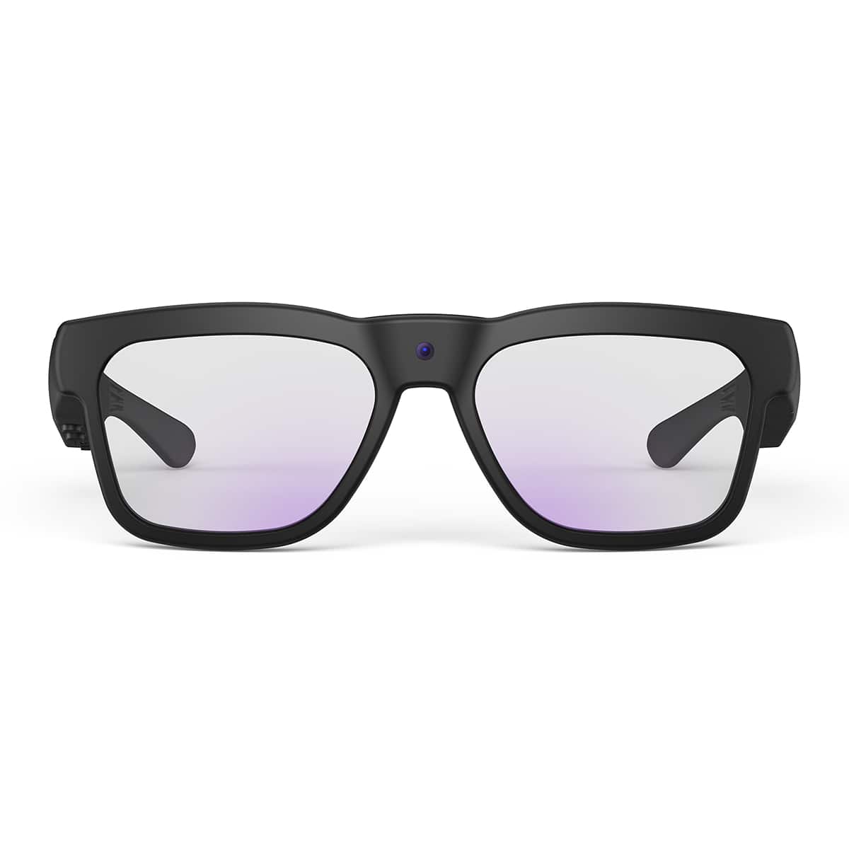 OhO sunshine - Smart Bluetooth Audio Sunglasses, Open-Ear Speakers, AI APP, 10-Hour Battery, UV400 Blue Light Blocking - Black