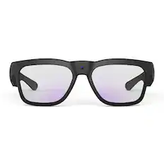 Front. OhO sunshine - OhO Sunshine Smart Bluetooth Audio Sunglasses, Open-Ear Speakers, AI APP, 10-Hour Battery, UV400 Blue Light Blocking - Black.