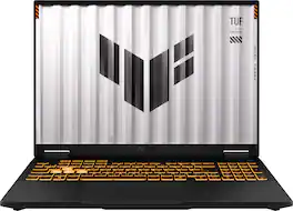 ASUS - TUF Gaming F16 16" 165Hz 2K Gaming Laptop - Intel Core i7-14650HX 2024 - 16GB RAM - GeForce RTX 5060 - 512GB SSD - Jaegar Gray