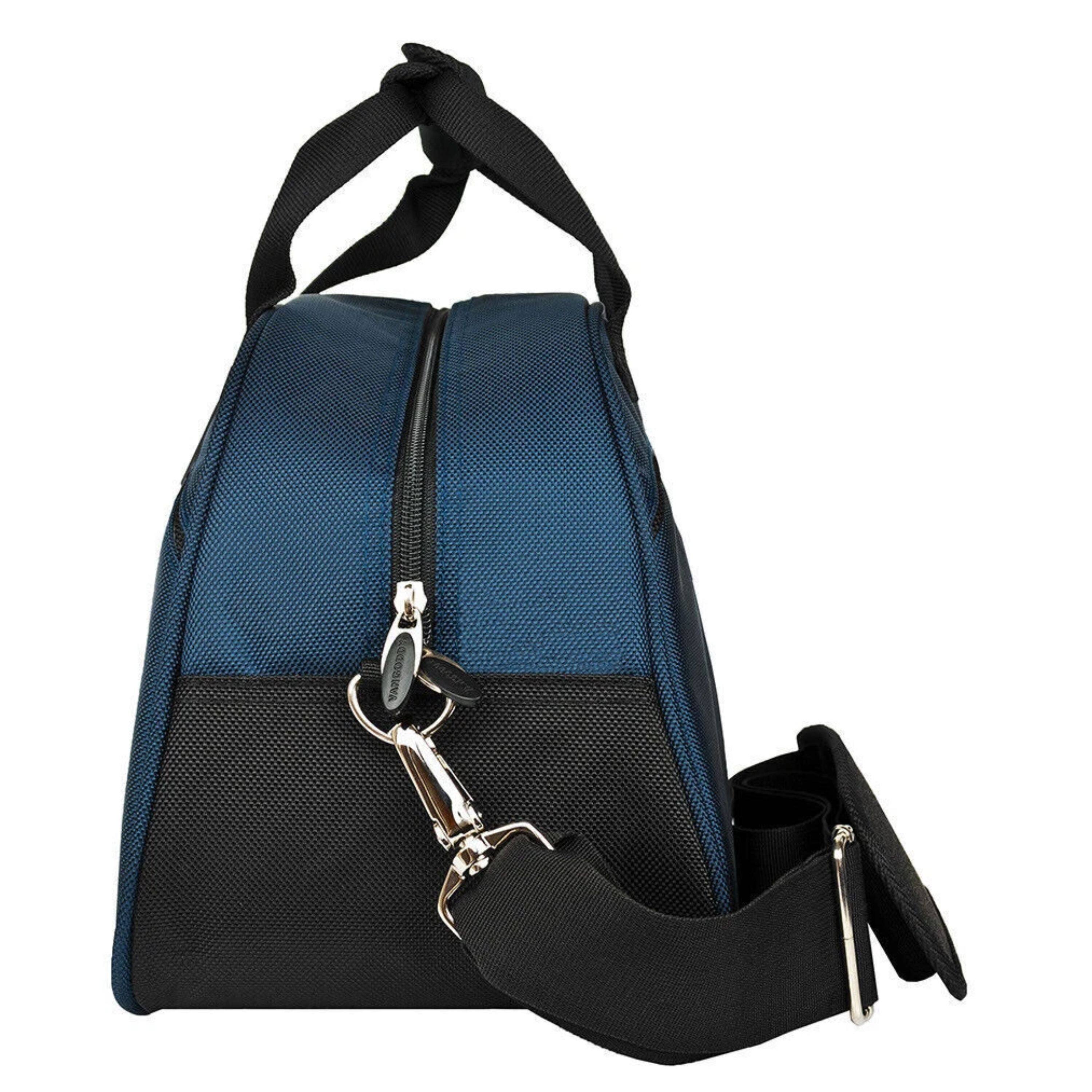 Left. Kitcheniva - DSLR SLR Mirrorless Camera Shoulder Bag For Canon EOS Rebel - Navy Blue.