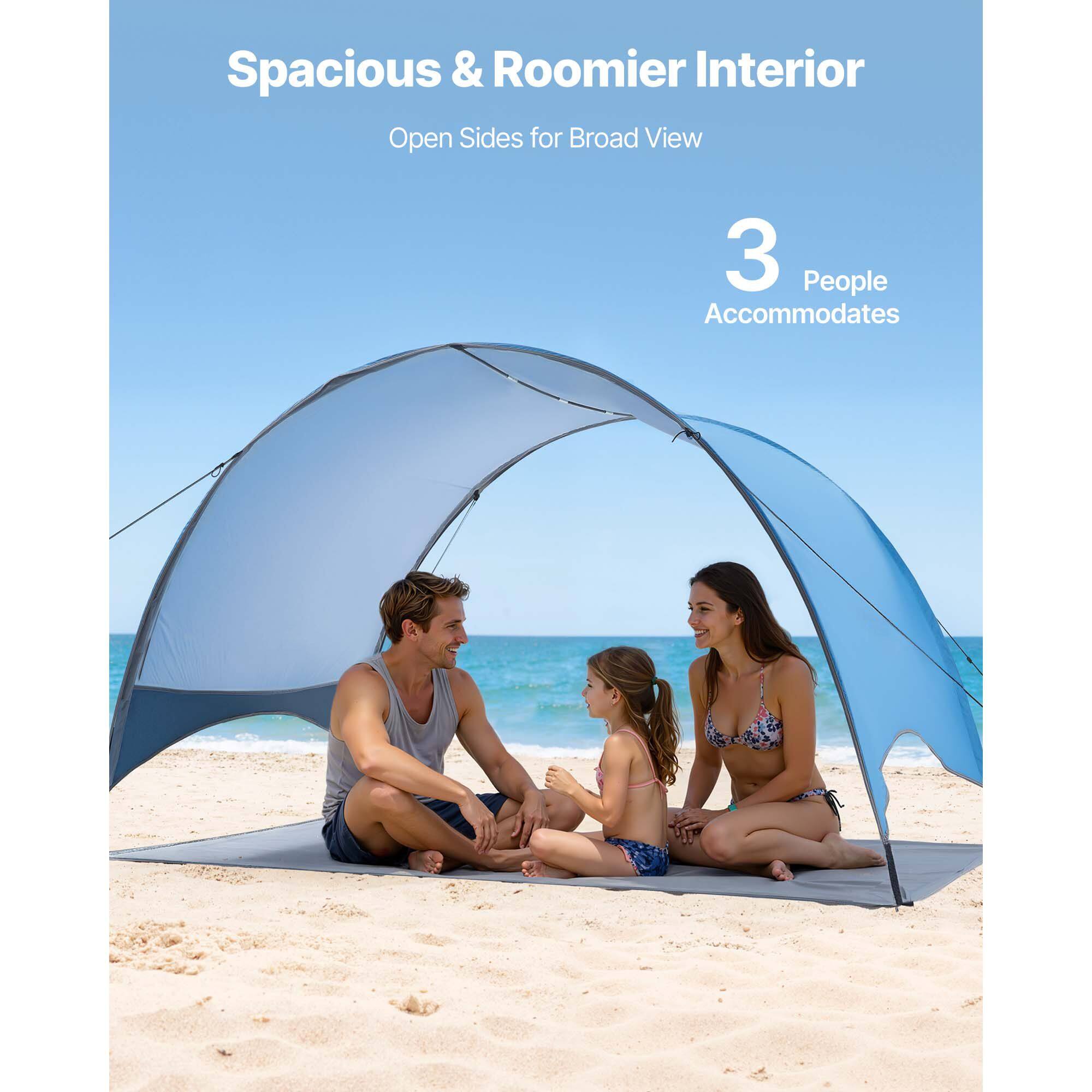 Spacious & Roomier Interior  
Open Sides for Broad View  
3 People Accommodates