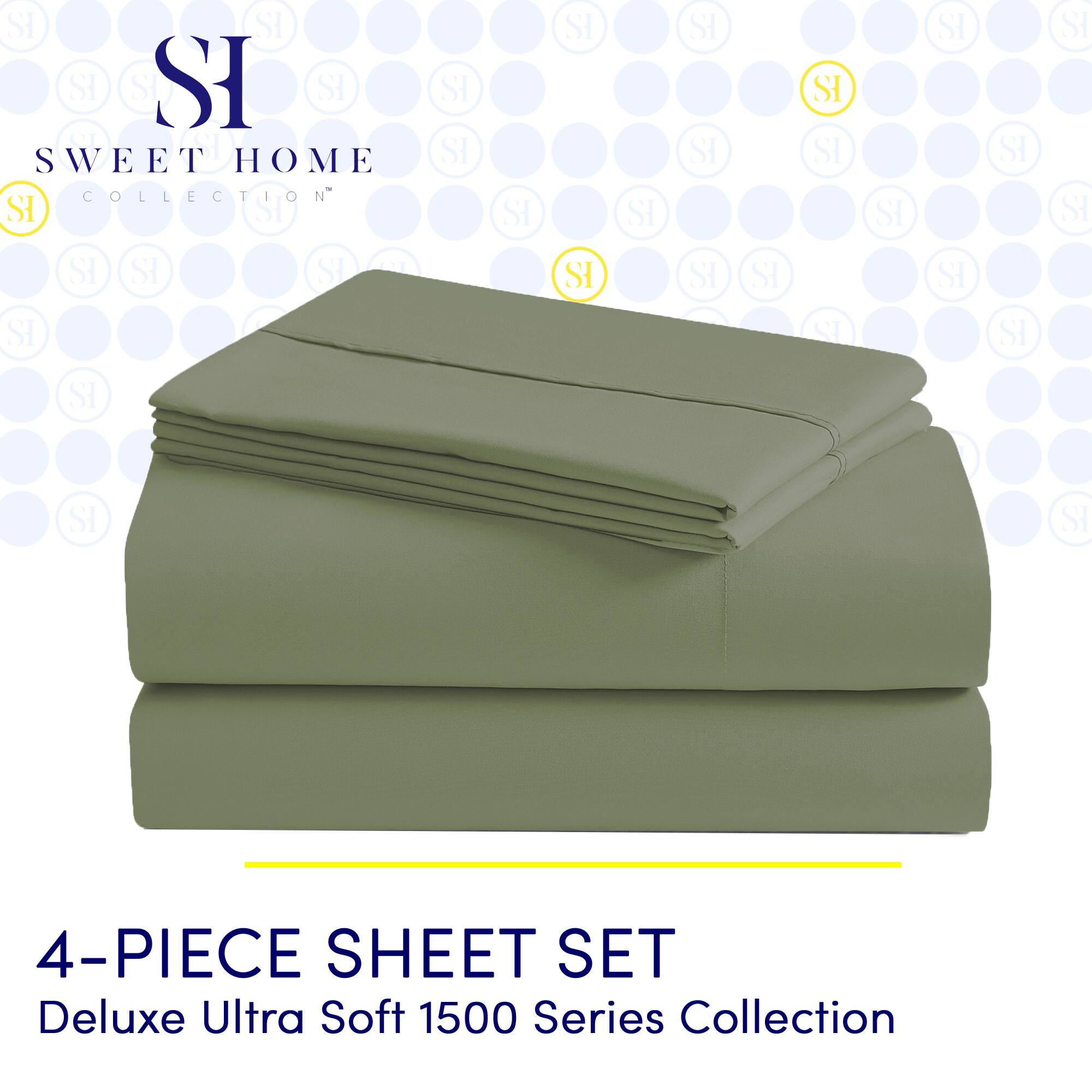 SI SI SI SI SI SI  
SWEET HOME COLLECTION  
SI SI SI SI SI SI SI SI SI SI SI SI SI SI SI SI SI SI  
SI SI SI SI SI SI SI SI SI  
4-PIECE SHEET SET  
Deluxe Ultra Soft 1500 Series Collection