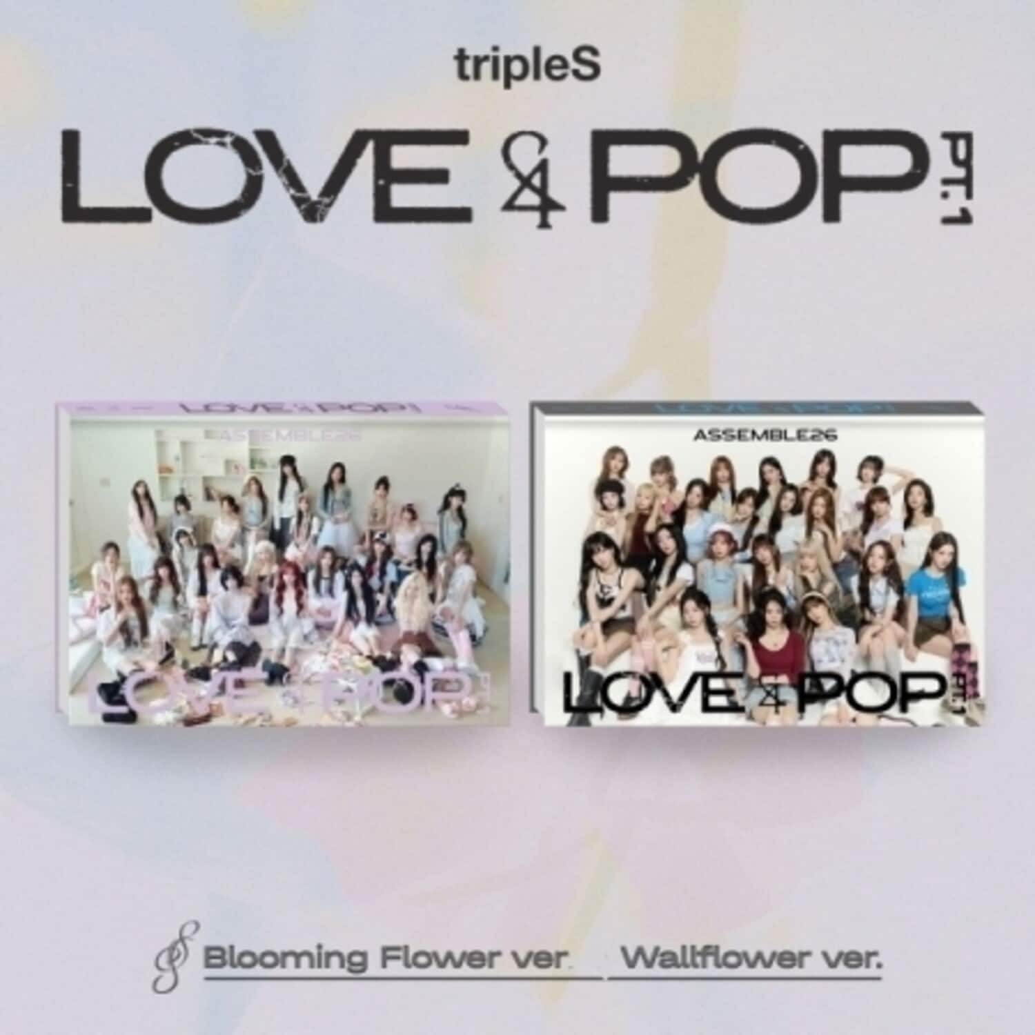 Triples - Love & Pop Pt.1 - Random Cover   - COMPACT DISCS [CD] price history on PriceWatchPro