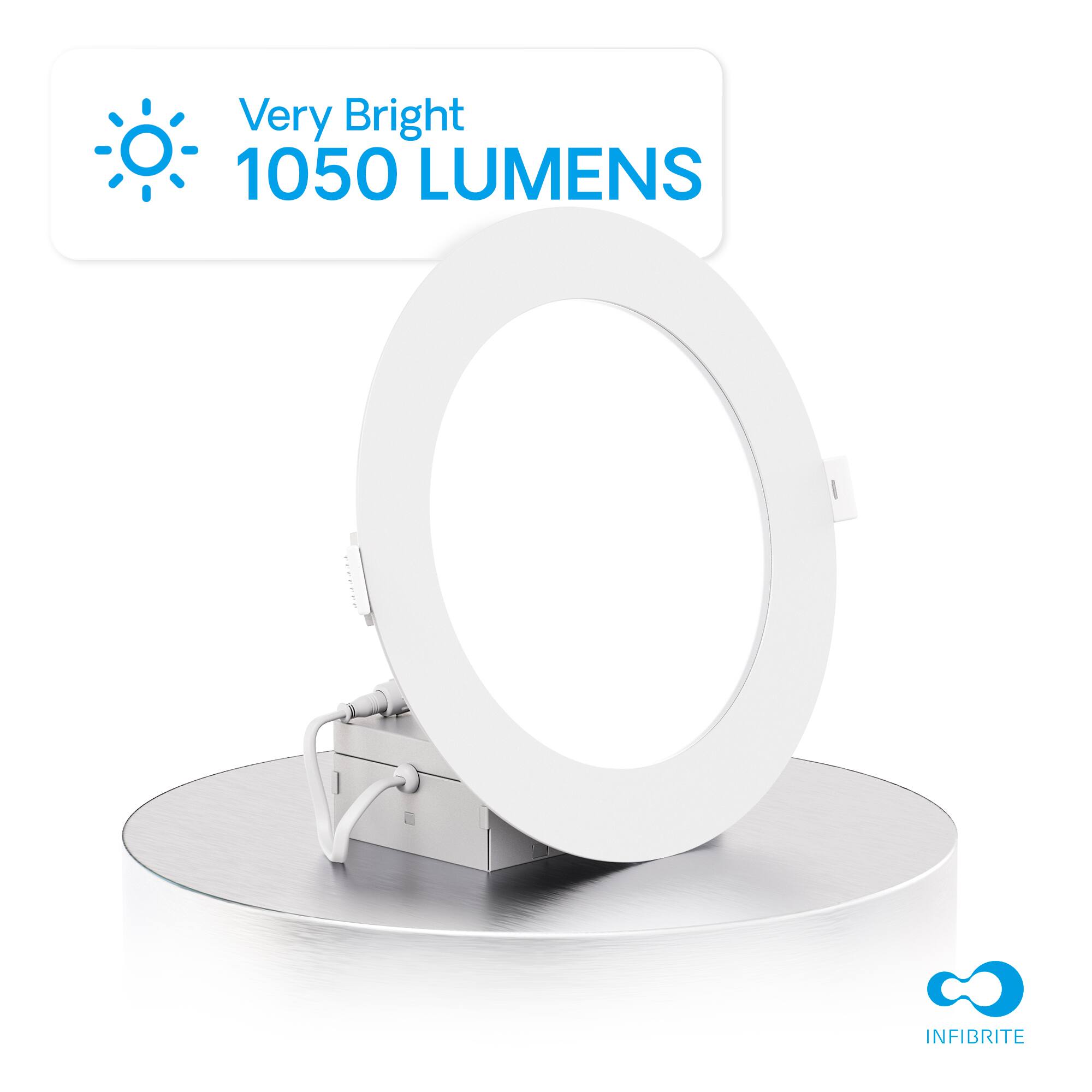 Very Bright 1050 LUMENS

INFIBRITE
