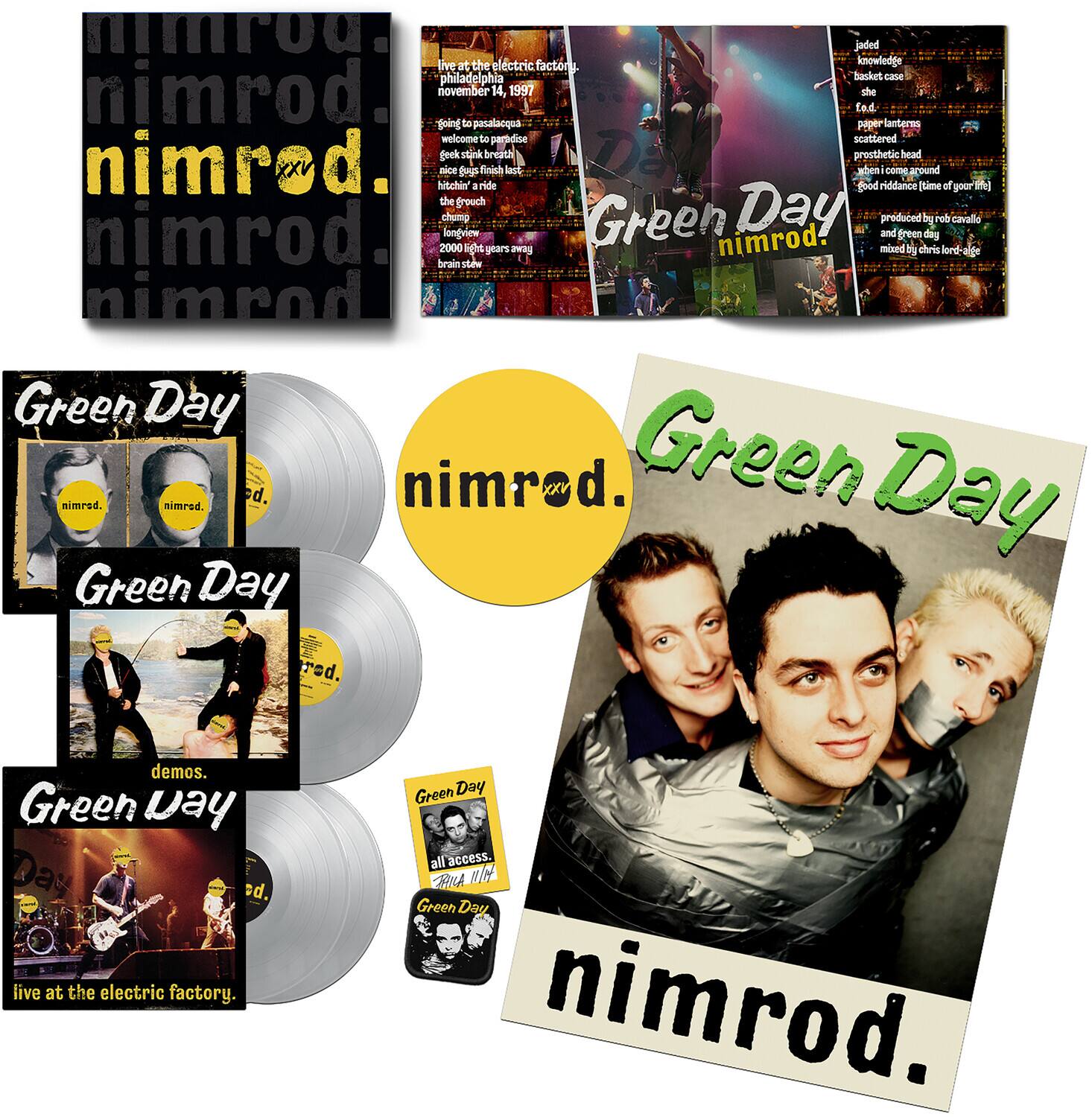 Green Day - Nimrod (25th Anniversary Edition) - VINYL LP