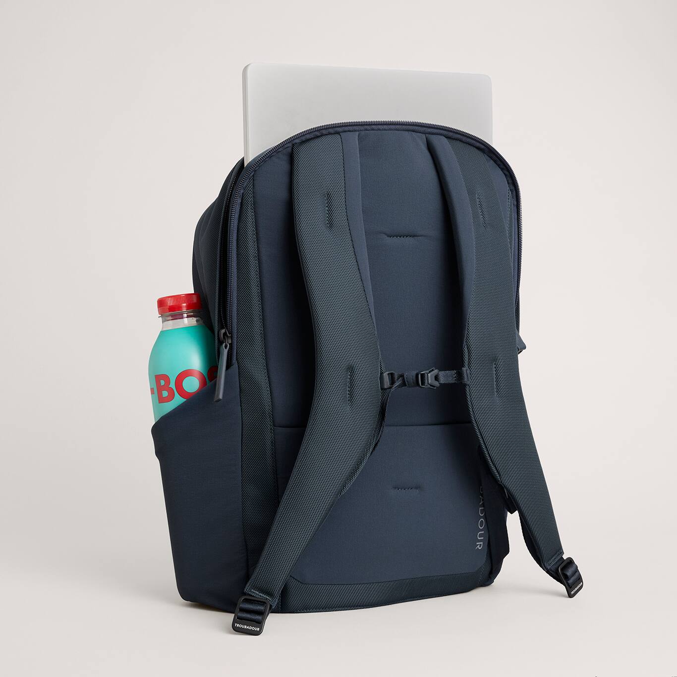 Alt View 3. Troubadour - Neo Laptop Backpack - Basalt.