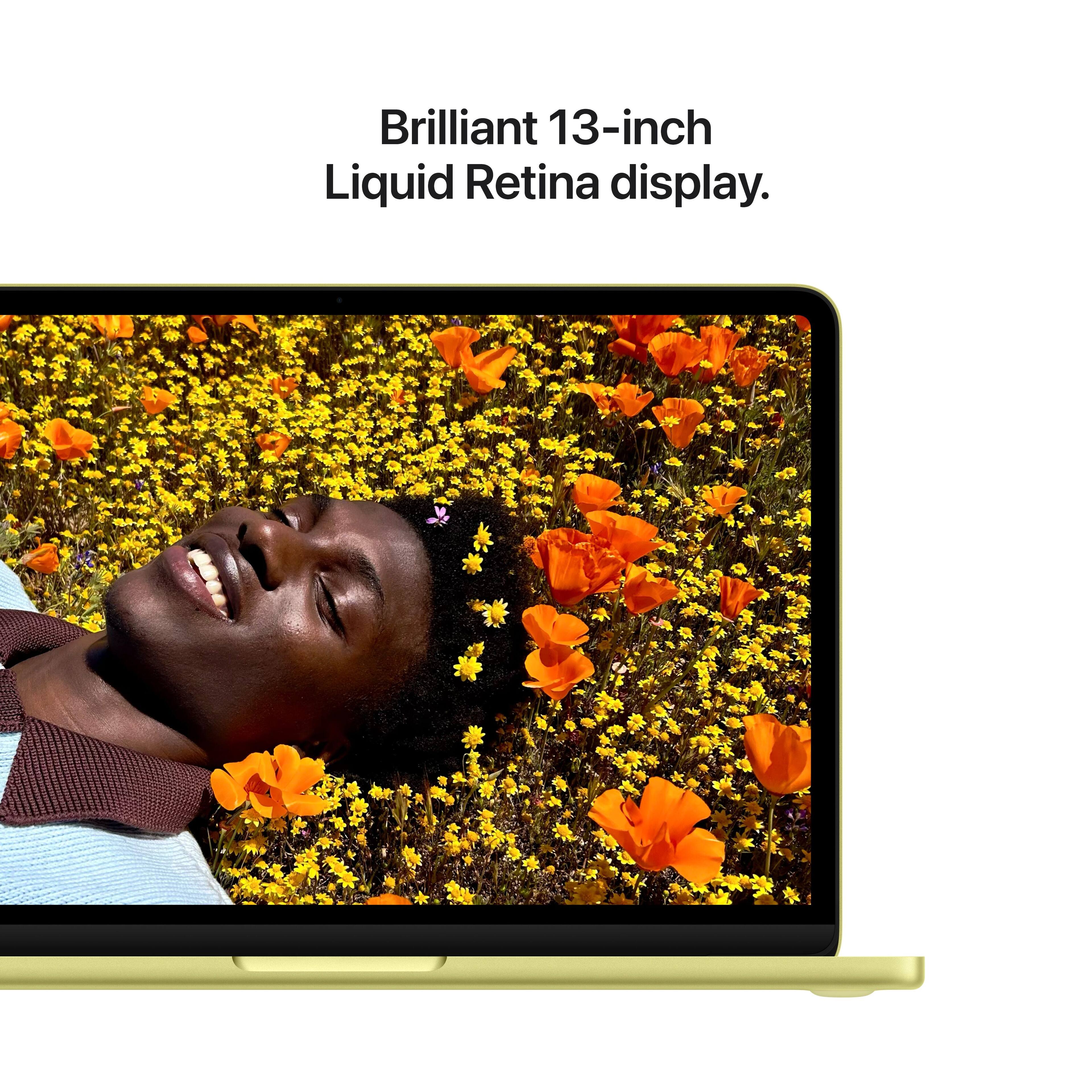 Brilliant 13-inch Liquid Retina display.