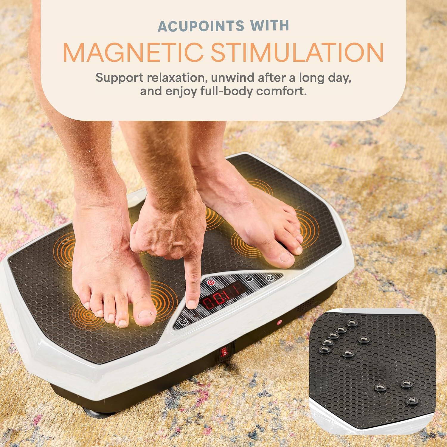ACUPOINTS WITH MAGNETIC STIMULATION

Support relaxation, unwind after a long day, and enjoy full-body comfort.