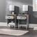 Alt View 17. Walker Edison - Modern 2-Piece 1-Drawer Nightstand Set - Grey.