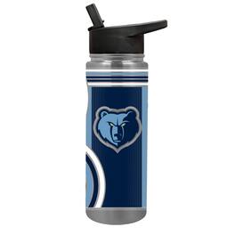 Great American Products - Memphis Grizzlies 24oz. Cool Vibes Jr. Thirst Hydration Water Bottle - Multicolor