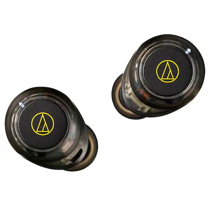 Front. Audio-Technica - Audio Technica ATHCKS30TWTBK Wireless In-Ear HP.
