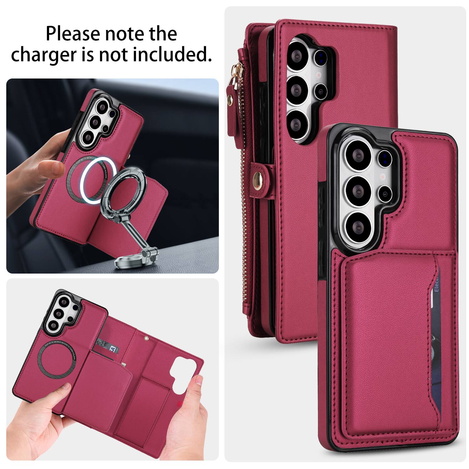 Please note the charger is not included.