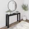 Front. Plank+Beam - Modern Console Table - 46 inches, Black - Black.