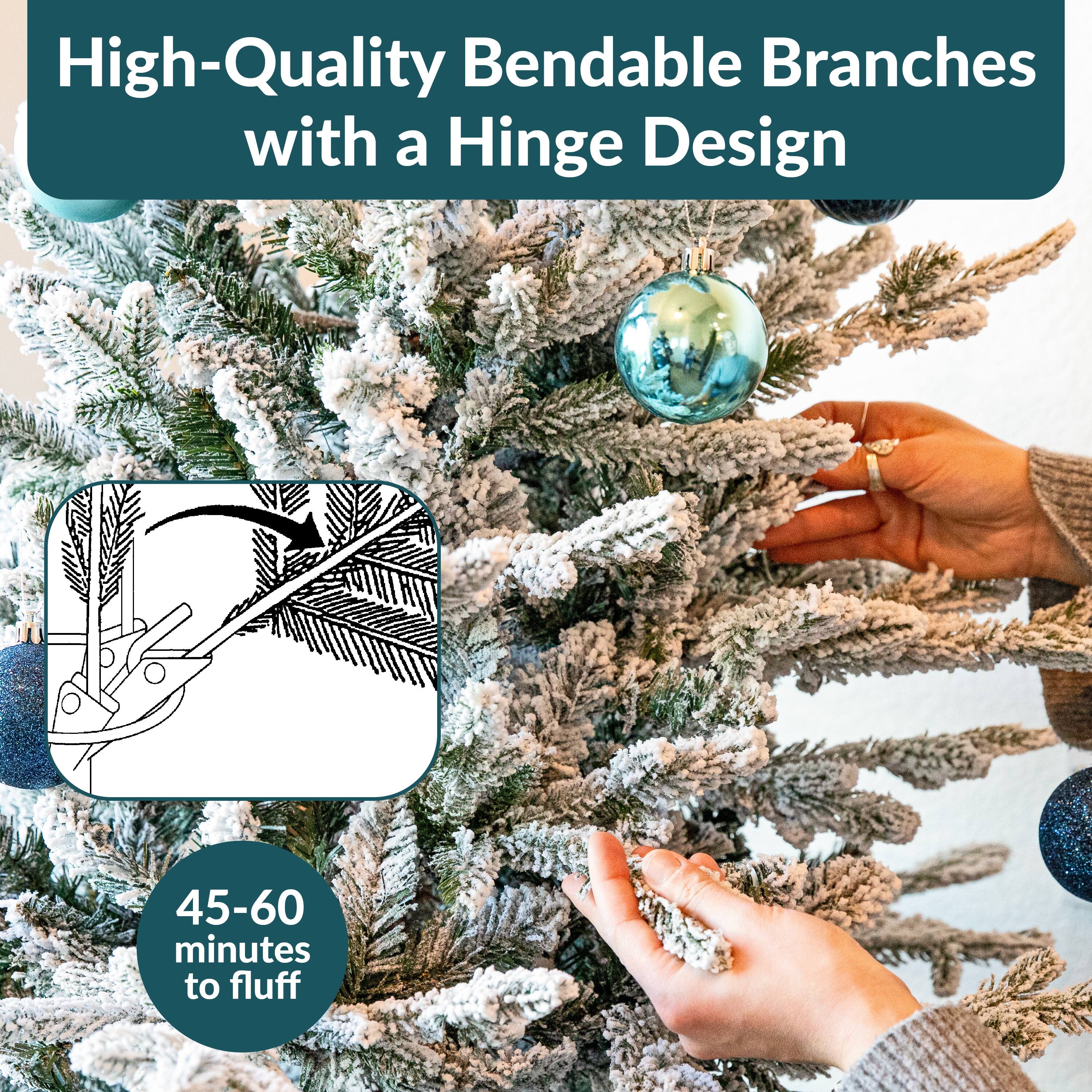 High-Quality Bendable Branches with a Hinge Design

45-60 minutes to fluff