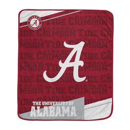Pegasus - Alabama Crimson Tide 50" x 60" Diagonal Ghost Ultra Soft Blanket - Multicolor