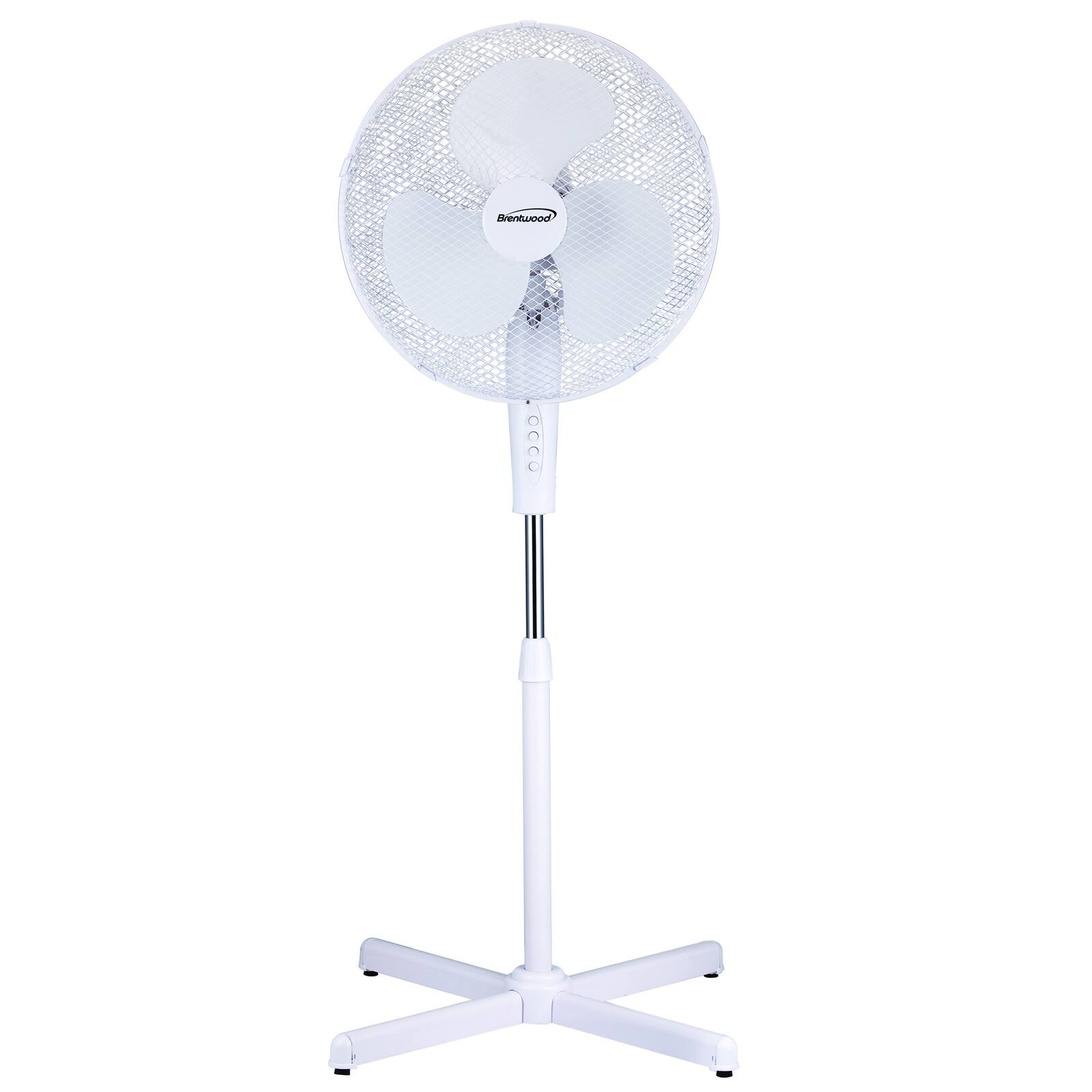 Front. Kool Zone - Kool Zone 16" Oscillating Fan- White - White.