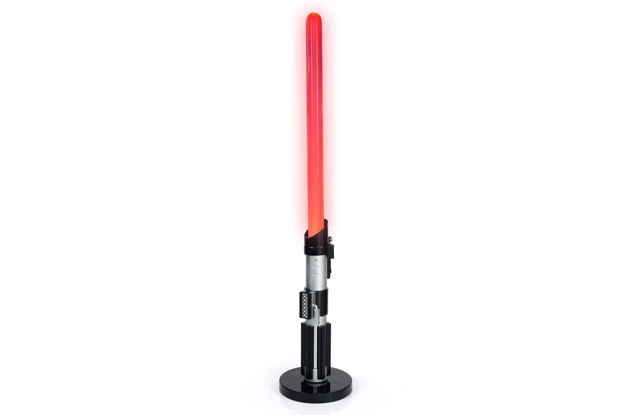 Ukonic - Star Wars Darth Vader Lightsaber LED Lamp | 24-Inch Desk Lamp - Red