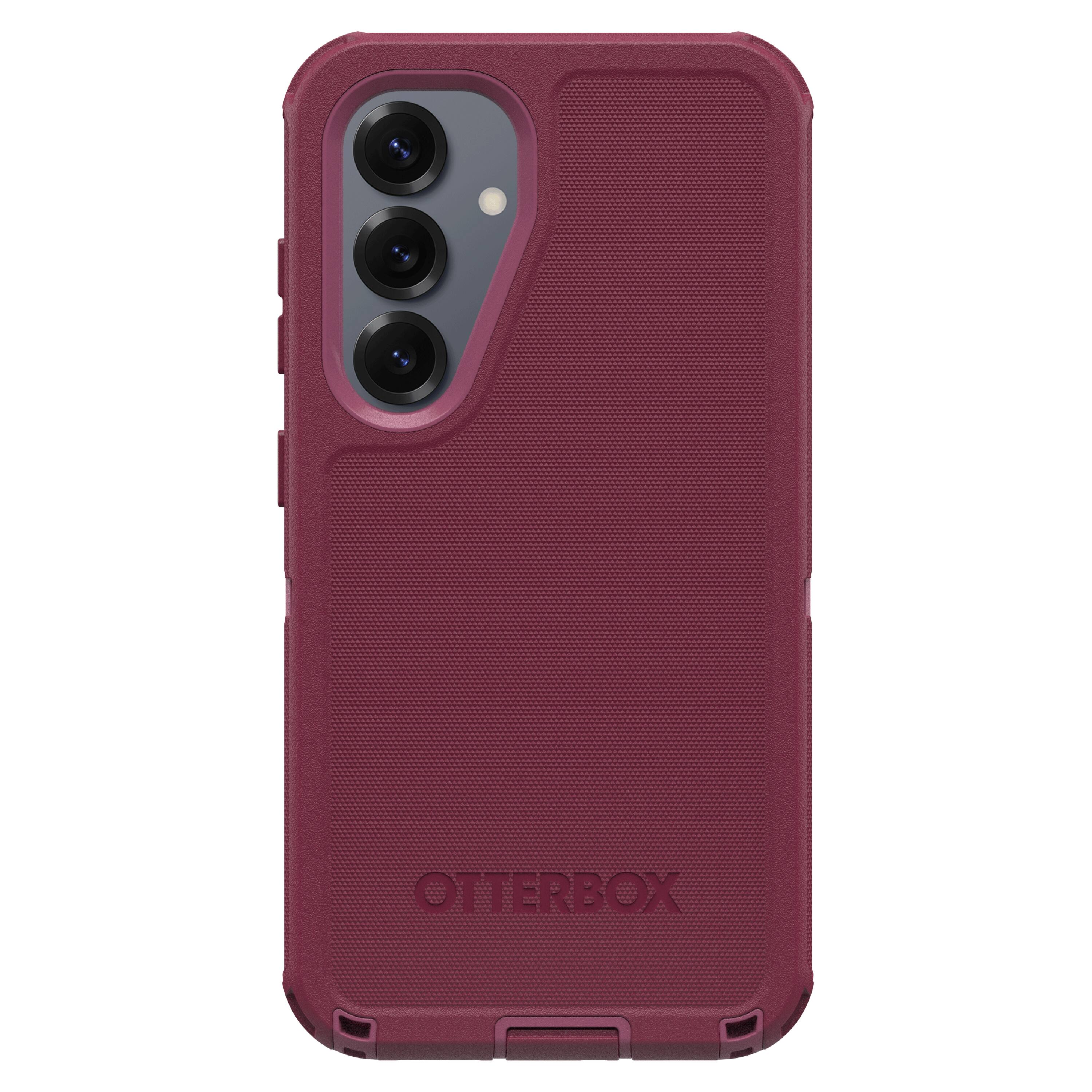 Angle. OtterBox - Defender Series Pro Hard Shell for Samsung Galaxy S25 - Pink.