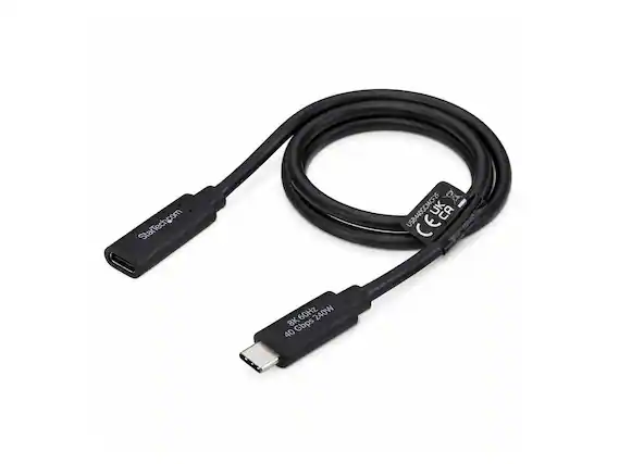 StarTech.com
USB440GCMCF2F CEEA
8K 60HZ 240W 40 Gbps
