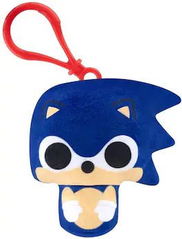 Funko - Plush Keychain: Sonic (One Random Plush Keychain Per Purchase) - Collectibles - Multicolor