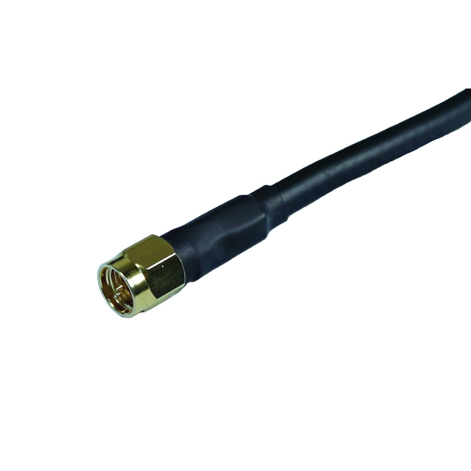 Left. Browning - Premium 3-5/8" NMO Magnet Mount with Rubber Boot, Preinstalled SMA-Male Connector BR-1035-SMA - Black.