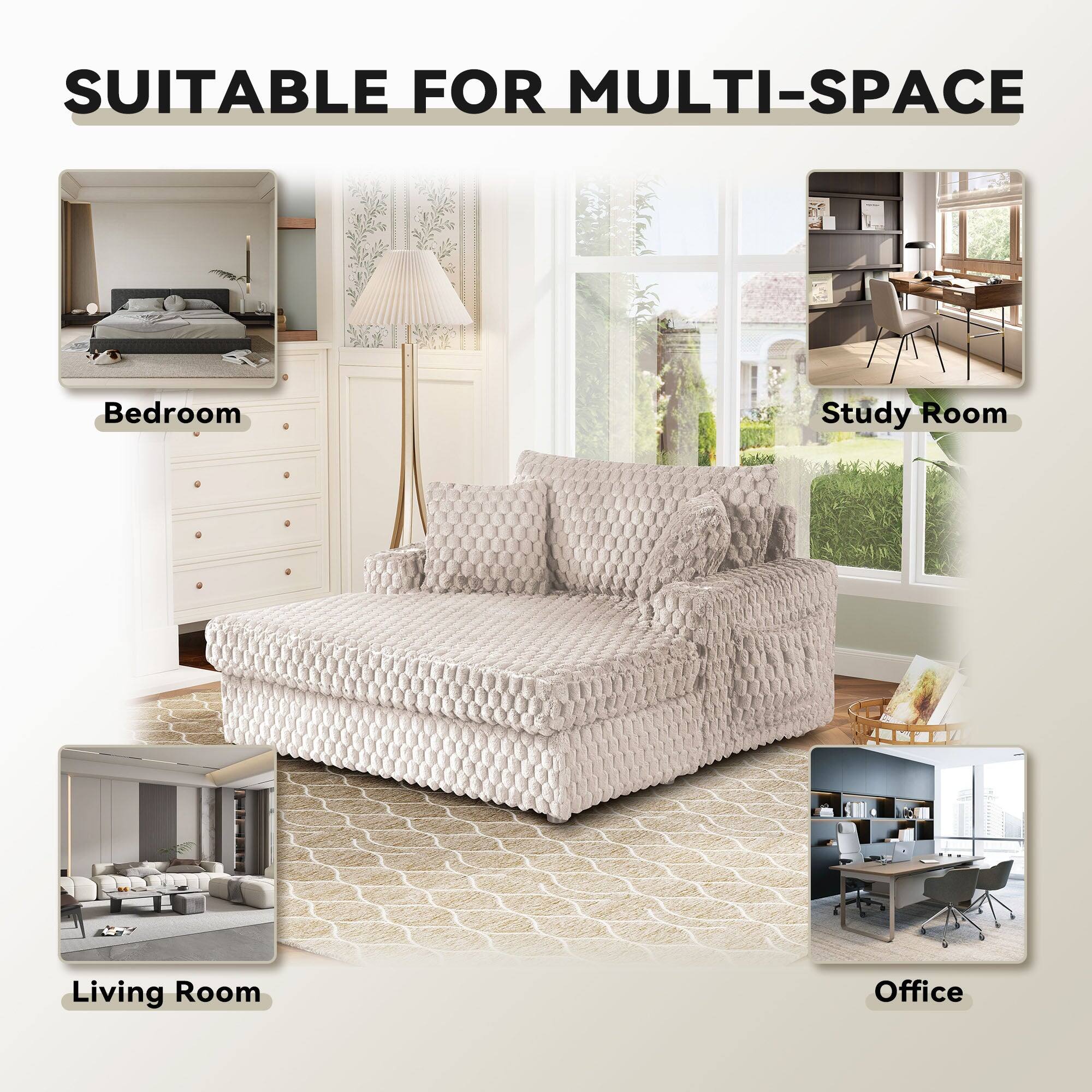 SUITABLE FOR MULTI-SPACE

- Bedroom
- Study Room
- Living Room
- Office