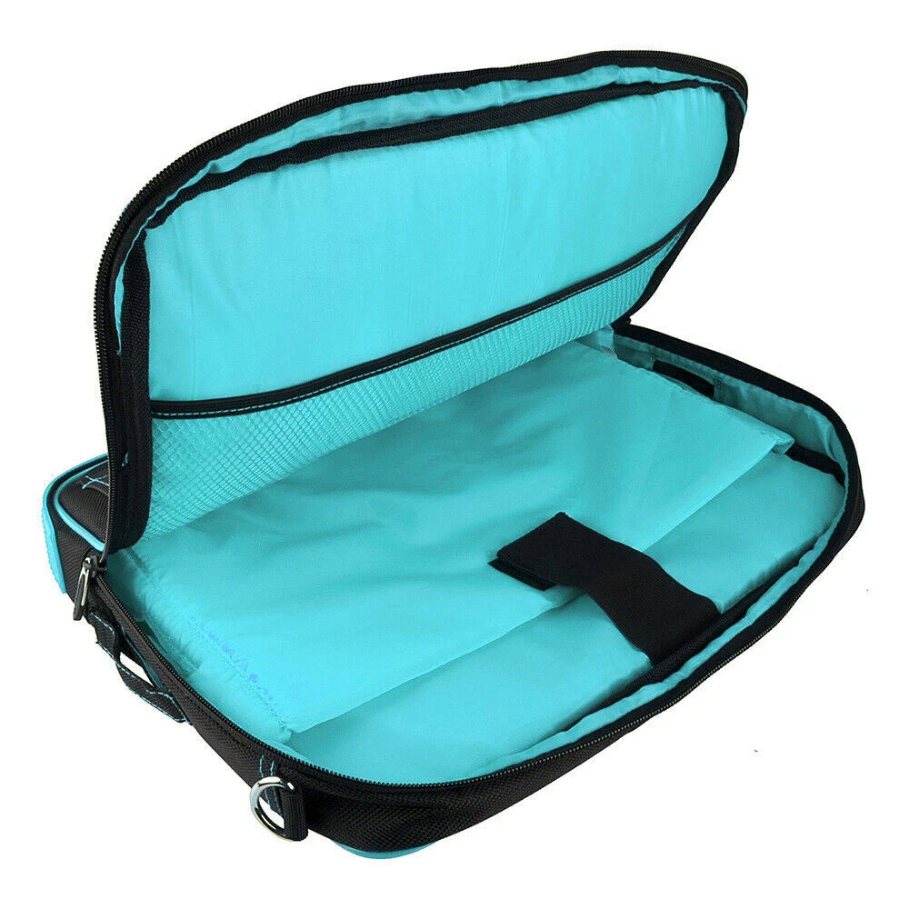Alt View 2. Kitcheniva - Tablet Travel Sleeve Case Shoulder Bag For 11" iPad Aqua - Aqua.