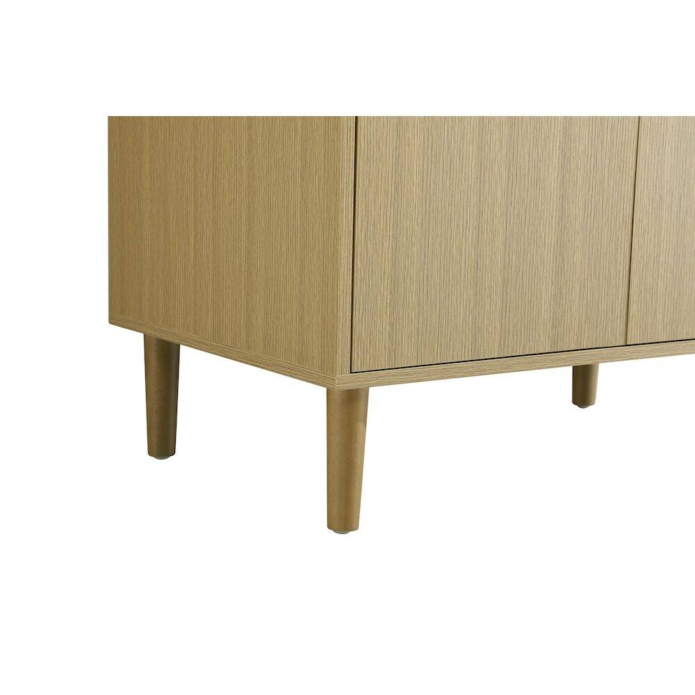 Alt View 6. Elegant Kitchen and Bath - Chandler 20 Inch Single Bathroom Vanity In Honey Brown - Honey Brown.