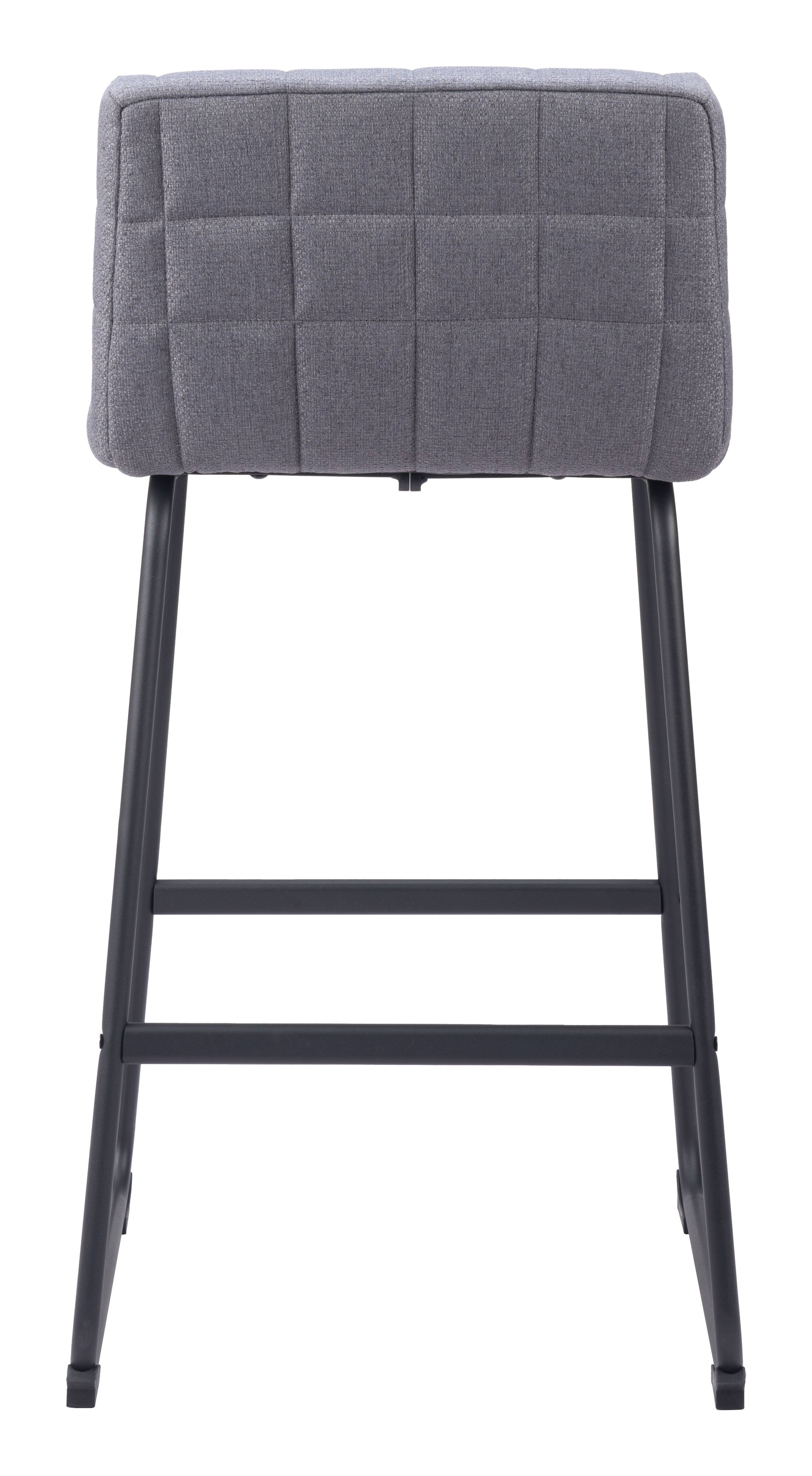 Alt View 2. Hivvago - Pago Barstool (Set of 2) Gray - Gray.