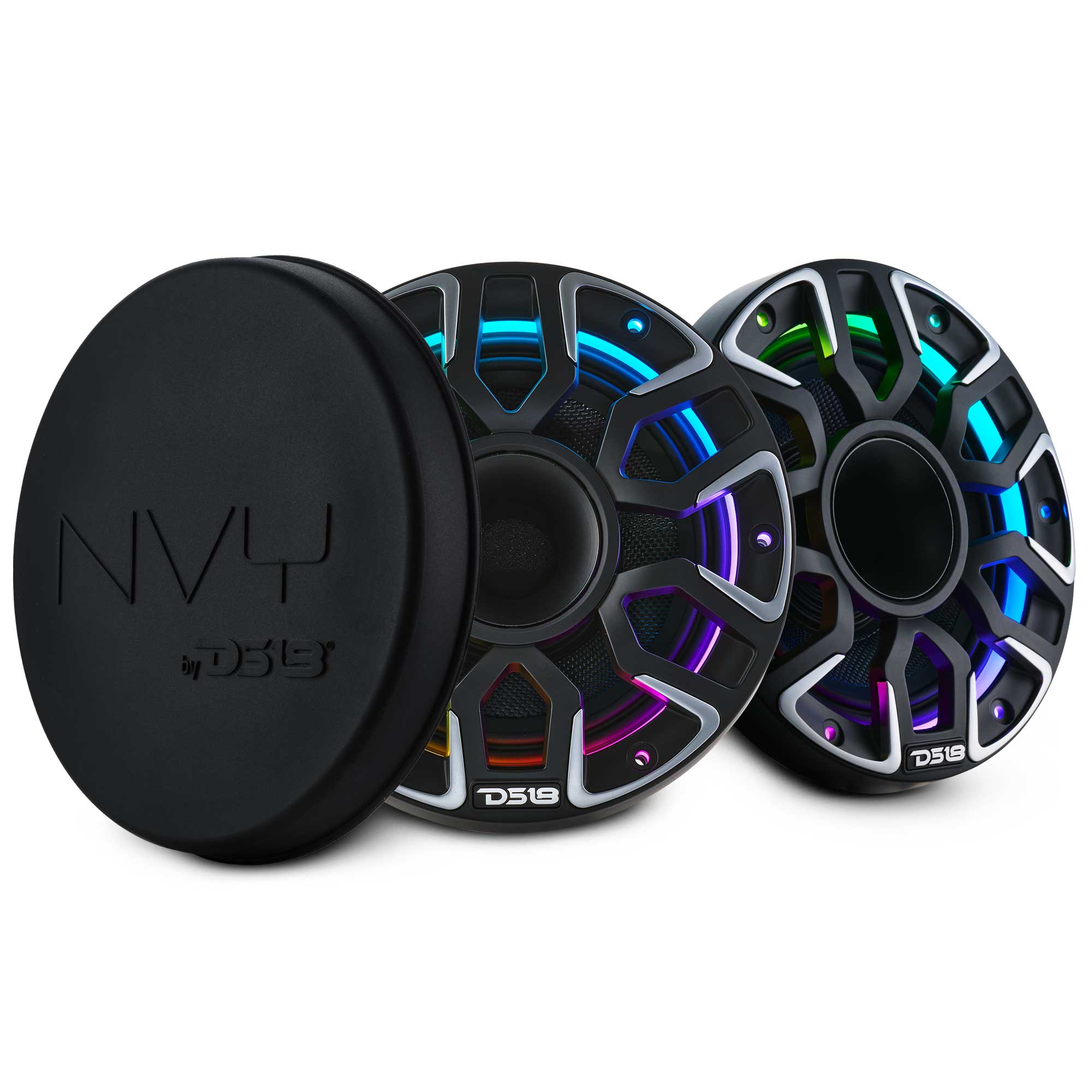 DS18 Audio - 6.5" Hybrid Coaxial Speaker With Kevlar Cone, Compression Driver and Neodymium Magnet | 200W RMS 4-Ohm - Black