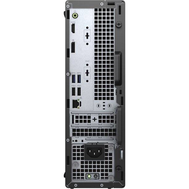 Alt View 3. Dell - Dell OptiPlex 3080 SFF Desktop Intel Core i5-10500 3.10 GHz up to 4.5GHz 8GB 1TB HDD Intel UHD Graphics 630 Ubuntu Linux - Black.