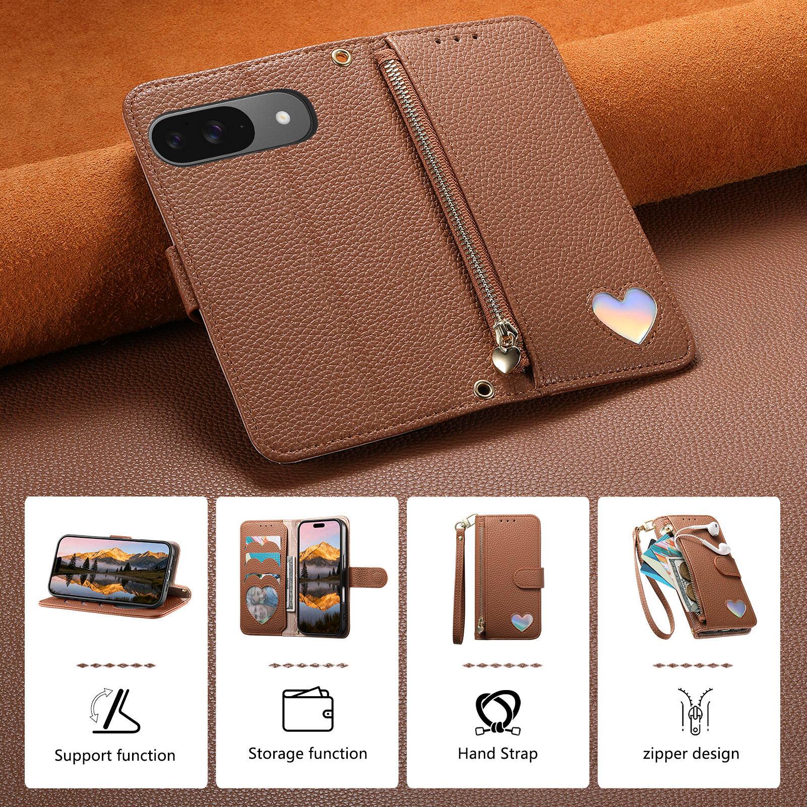 Support function  
Storage function  
Hand Strap  
Zipper design