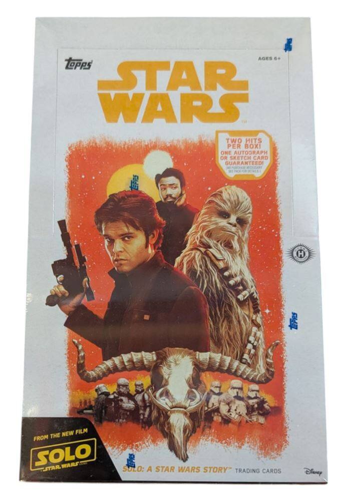 2018 Topps Star Wars Solo: A Star Wars Story Hobby Box