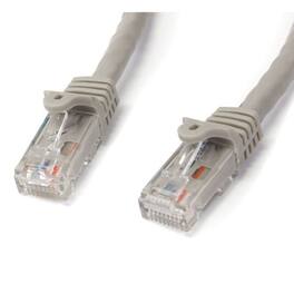 Startech - 25 ft Category 6 Network Cable - Patch Cable - Gray RJ-45 Male Network - RJ-45 Male Network