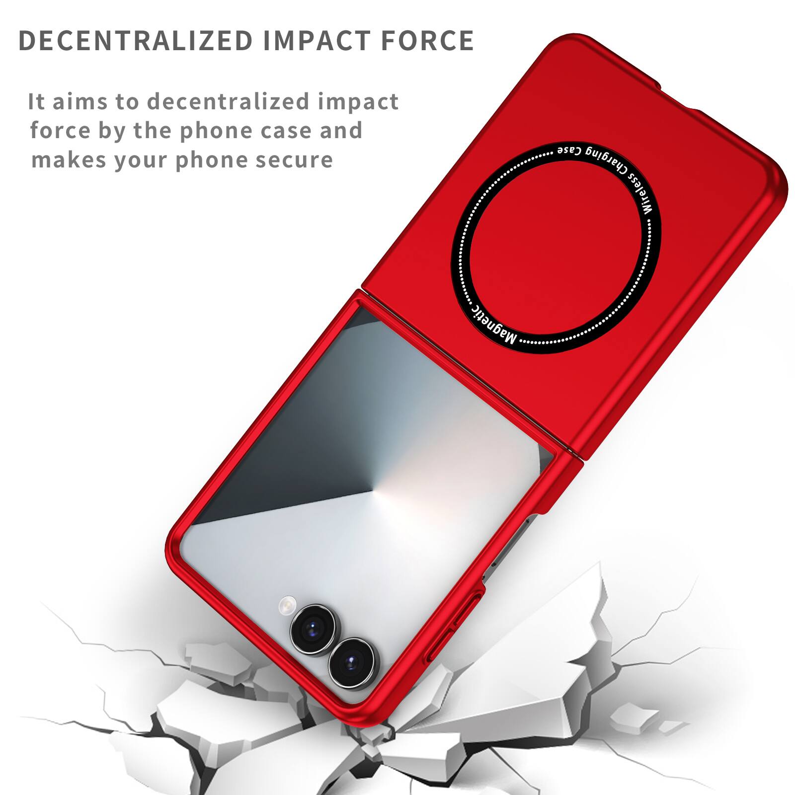 DECENTRALIZED IMPACT FORCE

It aims to decentralize impact force by the phone case and makes your phone secure

Case Charging Wireless Magnetic