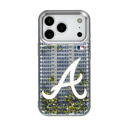 Keyscaper - MLB - Atlanta Braves iPhone Text Backdrop Design Case - 15 - Multicolor
