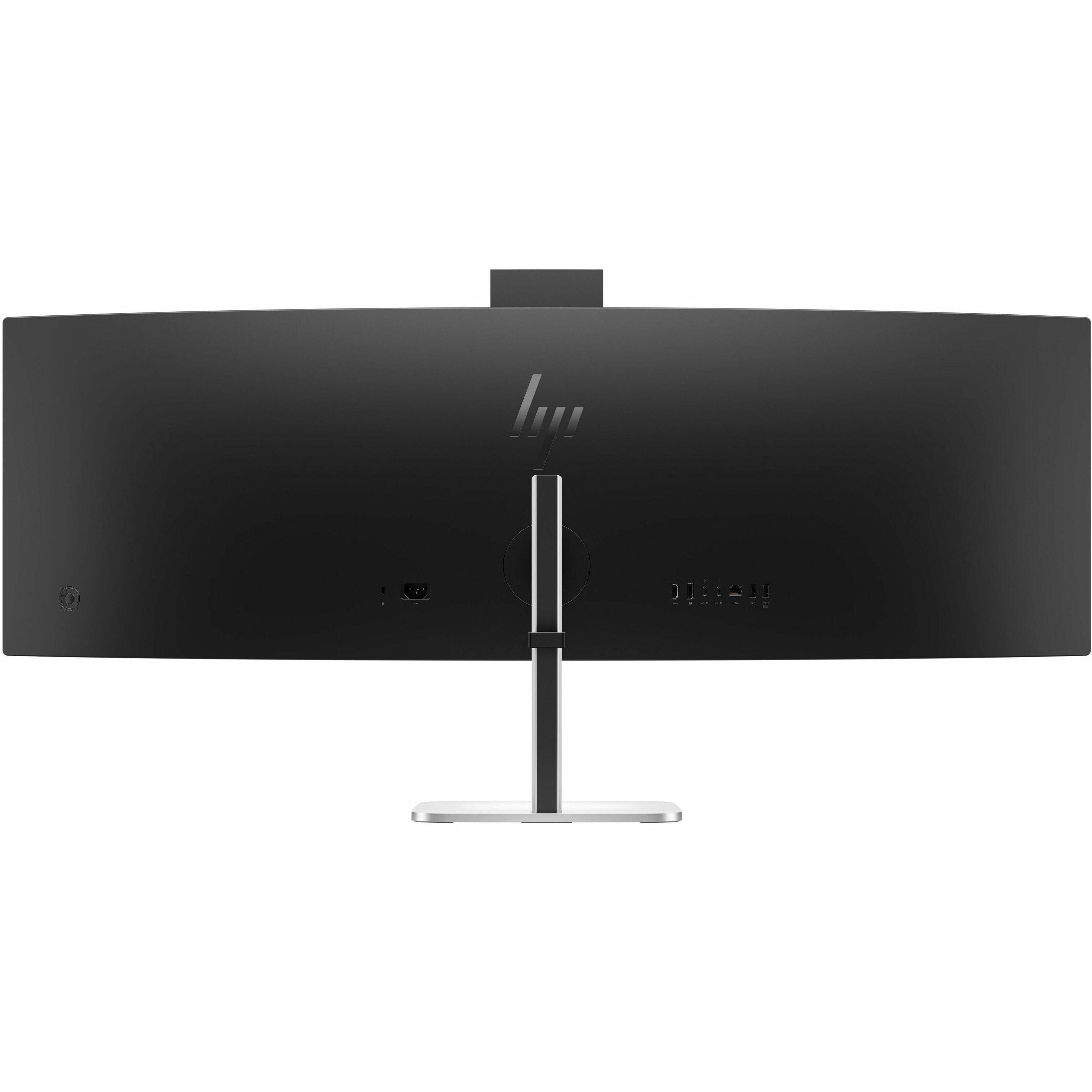 Alt View 11. HP - 49" VA LED Curved 165Hz Monitor (USB, HDMI) - Black, Silver, Dual Color.