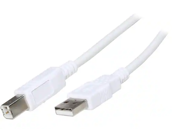Front. Cables to Go - C2G USB 2.0 A to B Cable - 9.8 Ft for Printers (Brother, Canon, HP).